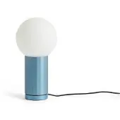 HAY Bordslampa , TURN ON, dimbara, Blå, Vardagsrum, Glas, Modern