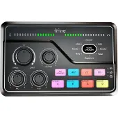 Fifine SC8 RGB gaming mixer (svart)