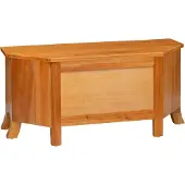 vidaXL TV-skåp Naturfärg 100 x 40,5 x 46 cm Massivt mahognyträ