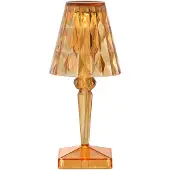 Kartell - Battery Portable Bordslampa IP54 Pastel Orange