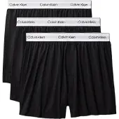 Calvin Klein 3 Pack Slim Boxers Icon Cotton Stretch