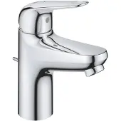 GROHE Swift vit armatur - kallstart med push-open-ventil