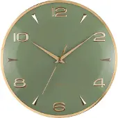 Karlsson väggklocka Sienna Glow jungle green KA6017GR
