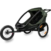 Hamax Outback (+ Bicycle Arm & Stroller Wheel) Green/Black