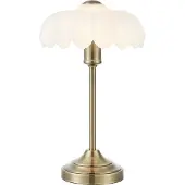 Markslöjd Bordslampa Kurage, Brun / mässing, Vardagsrum / matsal, Glas, Bordslampa
