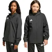 Adidas Jacka All Weather Entrada 26 - Svart/vit Barn, storlek 152 cm