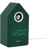 Karlsson väckarklocka Cuckoo LED retro green KA6070GR