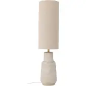 Bloomingville Linetta golvlampa, vit, stengods