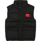 HUGO Kids' gilet with logo