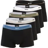 BOSS för män. 50531660 Set 5 Boxershorts Typ svart (S), Hemkläder, Bomull