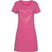 Vivance T-shirt ljusgul / rosa