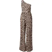 About You Jumpsuit 'Noemi' kräm / ljusbrun / svart