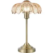 Markslöjd Bordslampa Kurage, Brun / mässing, Vardagsrum / matsal, Glas, Bordslampa