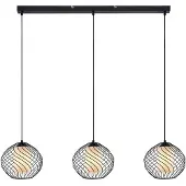 LINDBY Taklampa , Cedrice, dimbara, Svart, Vardagsrum, Metall, Vintage / retro