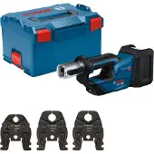 Bosch Professional Gpt 18v-19 Solo +l-boxx + 3xm 15/22/28 Rörpressverktyg