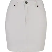 Urban Classics Kjol vit denim