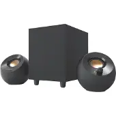 Creative Labs Pebble Plus - Högtalarsystem - för persondator - 2.1-kanals - 8 Watt (Total) - svart
