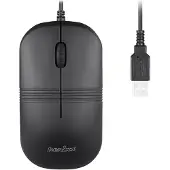 Perixx PERIMICE-503 B WiFi mus Sladd Optisk Svart 1600 dpi Vattentät (IPX7)