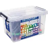 IUVI GeoSmart pedagogiskt byggset, 205 delar, Deluxe (nordiskt)