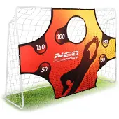 Neo-Sport fotbollsmål 245 x 155 x 80 cm + målnät