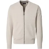 Casamoda Väst Zip Structure Ecru Beige Storlek