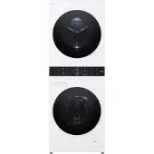 LG WT1210WWF, Frontmatad, Fristående, Vit, Vänster, Svart, Röra