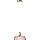 Markslöjd Taklampa , Kurage, dimbara, Rosa / ljusröd, Kök, Glas