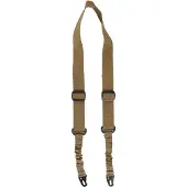 Mil-Tec 2 Punkts Vapenrem Bungiee (Färg: Coyote)