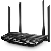 TP-LINK Archer A6 - Trådlös router 4-ports-switch - 1GbE - Wi-Fi 5 - Dubbelband