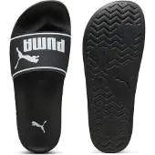 Puma Badtofflor Leadcat 2.0 - Svart/vit, storlek 47