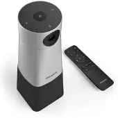 Philips Dictation SmartMeeting - HD Audio and Video Conferencing Solution - silver, mörkgrå