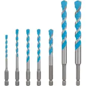 Bosch Accesorios Universalborrsats EXPERT; Hex9 MultiConstruction; 4-12 mm; 7 st.