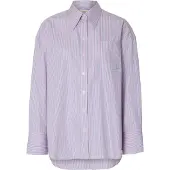 Selected femme Blus 'SLFHOTEL AMOUR' syrén / rosa / vit