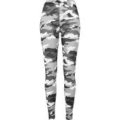 Urban Classics Leggings grå / svart / vit