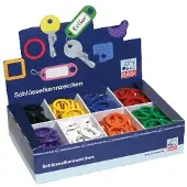 Basi Nyckelclip 8580-9000 8-färgad 1 set