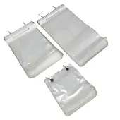 Usorteret Plastpåse, 30 µm, 205 x 250 mm, LD-PE klar, kartong 1000 st, perforerad livsmedelsgodkänd