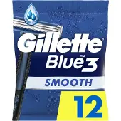 Gillette Blue3 Smooth rakhyvlar - 12 st
