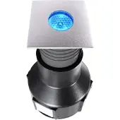 Deko-light Easy Square II RGB 730244 Markbelysning LED fast installerad LED 3.50 W Silver
