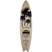 Dekoracja domu Husinredning väggdekoration Surf Board vit