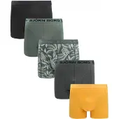 Björn Borg Boxershorts av Boull Stretch 5-pack Flerfärgad Svart Grön Gul Storlek