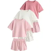 Next Pyjamas rosa / gammalrosa / vit