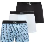 Calvin Klein Boxershorts himmelsblå / pastellblå / svart
