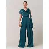 SAVEL Jumpsuit 'Erica' cyanblå