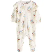Next Pyjamas 'Cath Kidson Bunny' kräm / ljusblå / gul / bordeaux