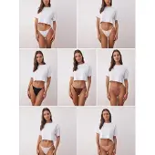 Trendyol String ljusbeige / choklad / rosa / gammalrosa / svart / vit
