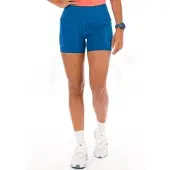 Nike Löpartights Dri-FIT Swift 4" - Grön/Silver Dam, storlek Medium