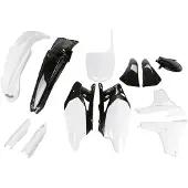 Ufo Yamaha Yzf 450 2011-2013 Yakit311f-999w Fork Protectors & Plastkit