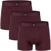 Adam Boxershorts burgunder