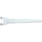 Metabo Zweilochschlüssel gerade 623934000, Rak tvåhålsnyckel, Varje varumärke, Grå, 1 styck