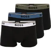 BOSS för män. 50554693 Set 3 Boxers Dia svart (S), Hemkläder, Bomull